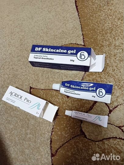 Обезболивающий крем для тату и электроэпиляции