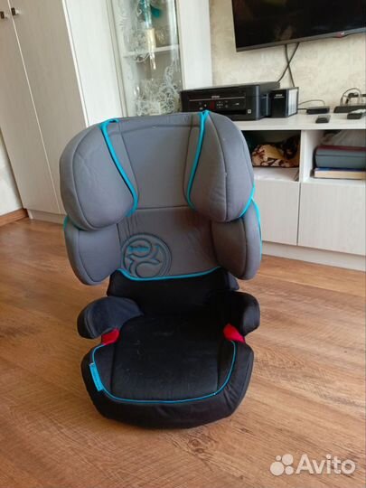 Автокресло cybex solution x2-fix изофикс 15-36