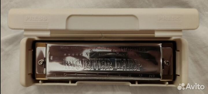 Губная гармошка hohner big river harp 590 C