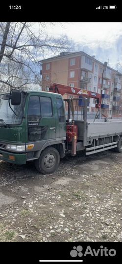 Услуги манипулятора.Грузоперевозки