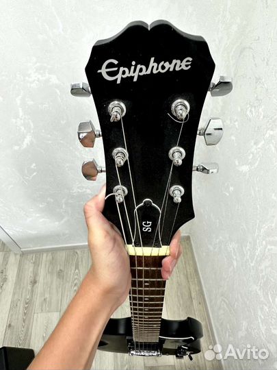 Электрогитара epiphone sg с комбиком