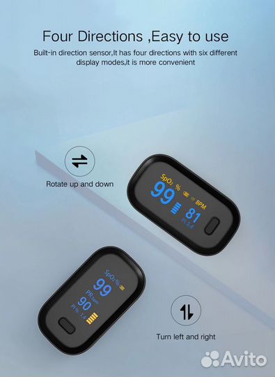 Цифровой пульсоксиметр