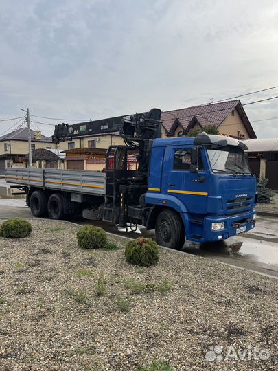 КамАЗ 65117 с КМУ, 2012