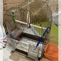 Клетка для волнистого попугая с аксессуарами, Сочи