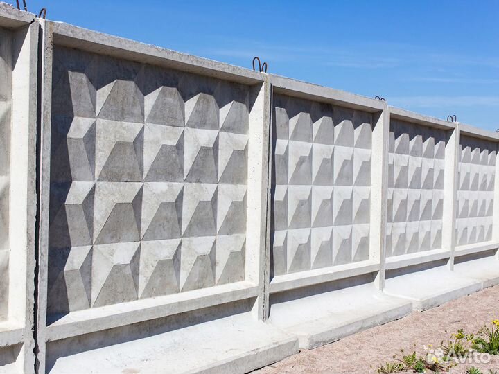 Забор жби / бетонный забор