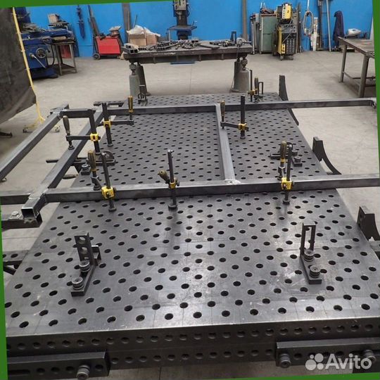 Сварочный 3D стол 1500х3000х150 толщиной 8 мм