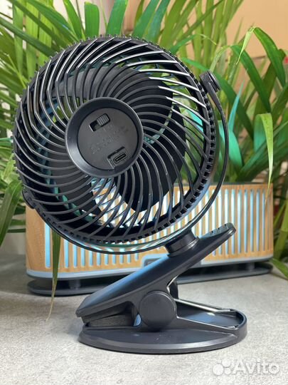 Вентилятор настольный мини черный YS-2260