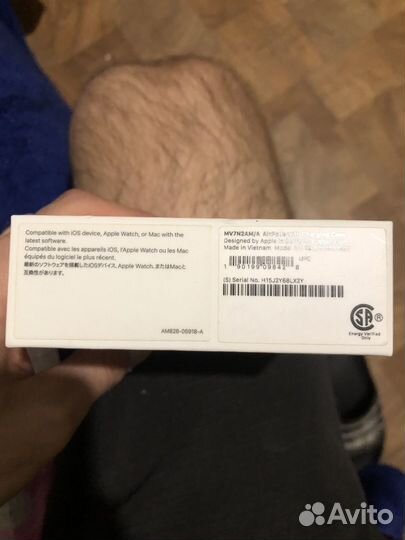 Кейс apple airpods 2