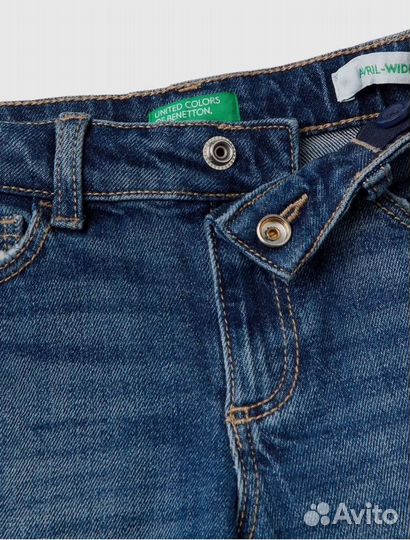 Джинсы Benetton на девочку 82 размер