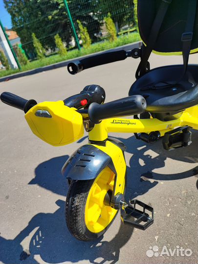 Детский трёхколёсный велосипед Lamborghini