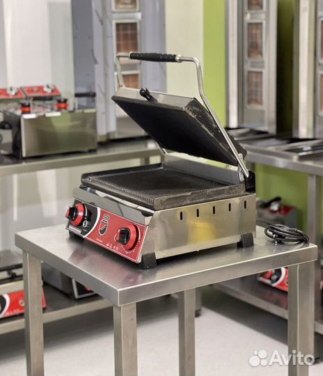 Прижимной гриль для шаурмы silver