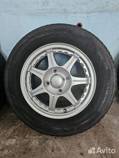 Диски r14 4x114.3, резина
