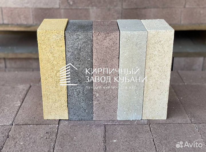 Кирпич облицовочный коричневый