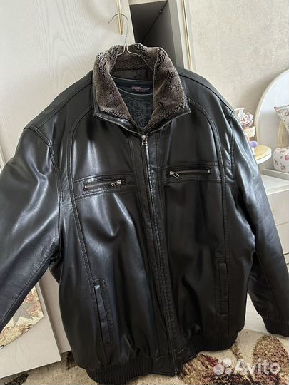 Дубленка мужская 56-58 размер