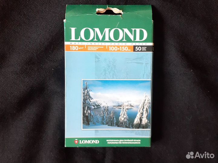 Фотобумага lomond