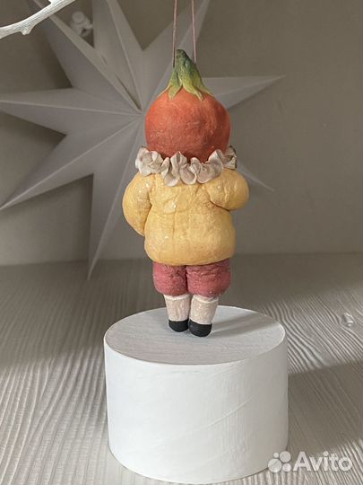 Ватная игрушка Синьор Помидор