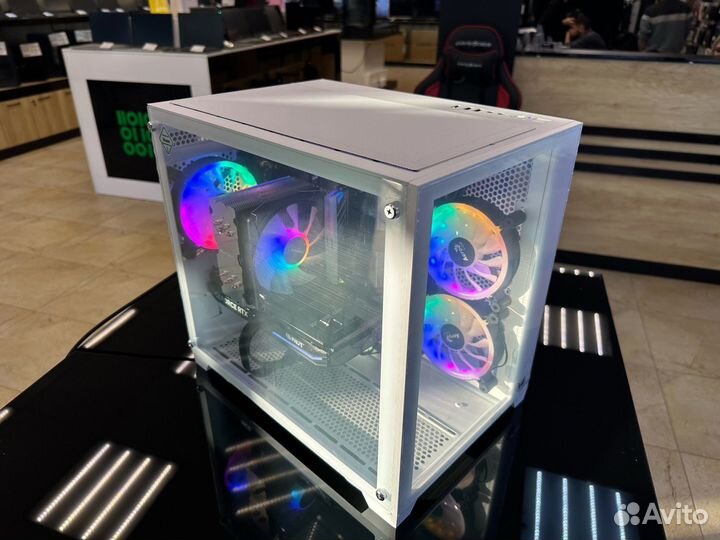 White Core i5 12400F RTX 4060 SSD-1Tb DDR4-16Gb