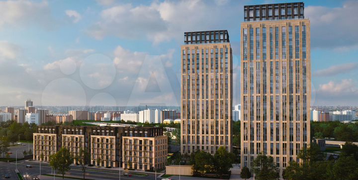 3-к. квартира, 109,9 м², 13/23 эт.