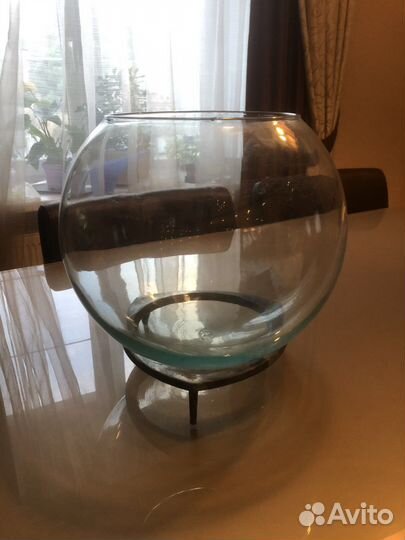 Аквариум круглый СССР