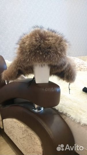 Меховая шапка зимняя мужская