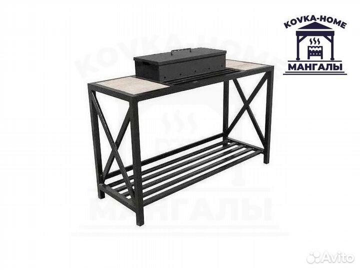 Мангал в стиле Лофт