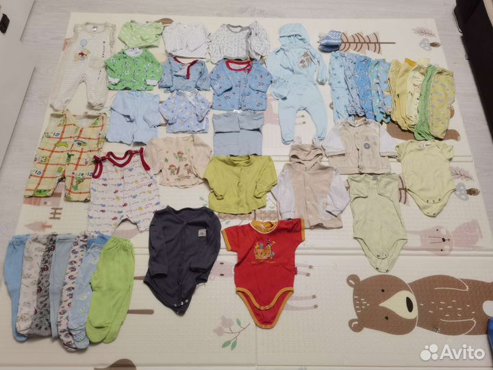 Детские вещи пакетом на мальчика от 0 до 1 года