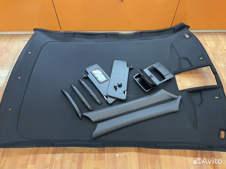 Комплект чёрного салона Лада Приора Black