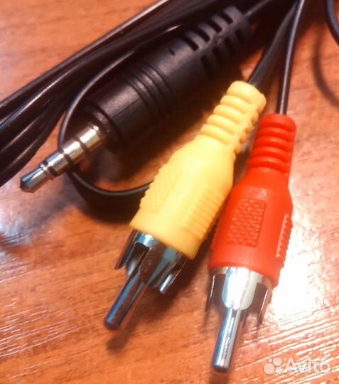 Кабель trrs jack 3,5 мм - 3RCA