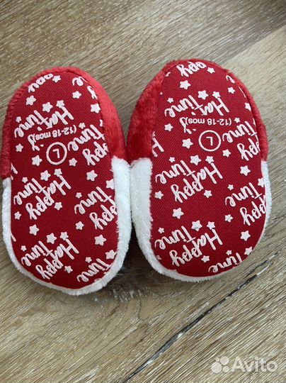 Новогодние пинетки