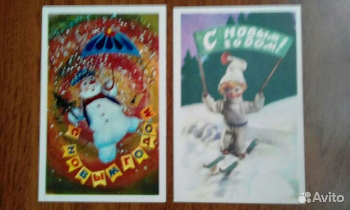 Куклы, народные костюмы- советские открытки