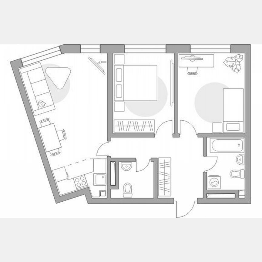 2-к. квартира, 63,7 м², 26/32 эт.