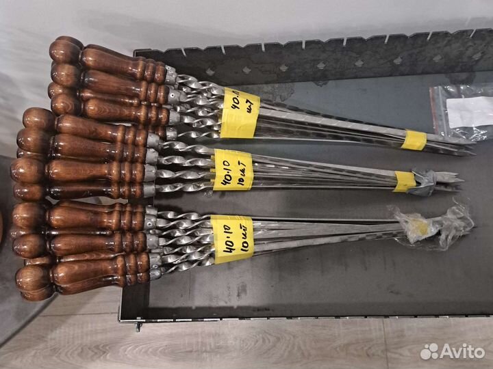 Мангал разборный 2.5 мм. шампуры