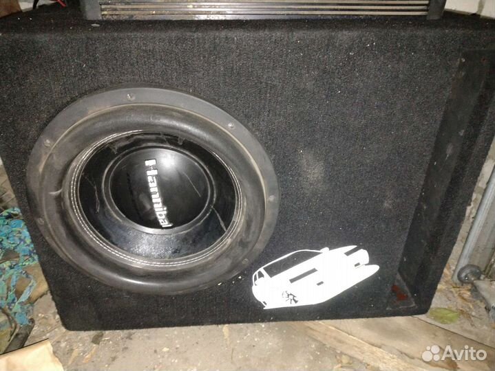 Hannibal HSS-2812 D2 и kicx ar 1. 350