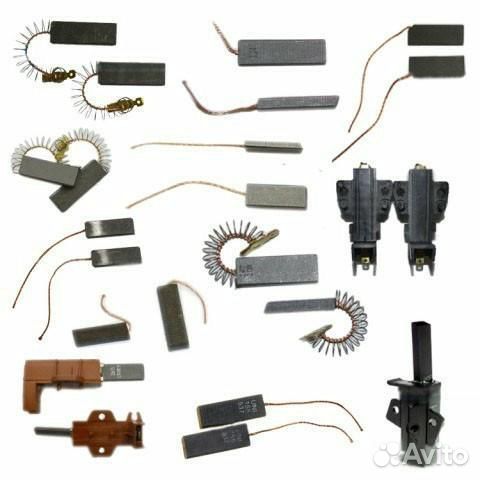 Щетки двиг для стир-машин.Запчасти для быт тех