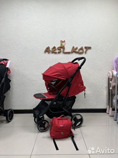 Коляска babalo future 2023, красный