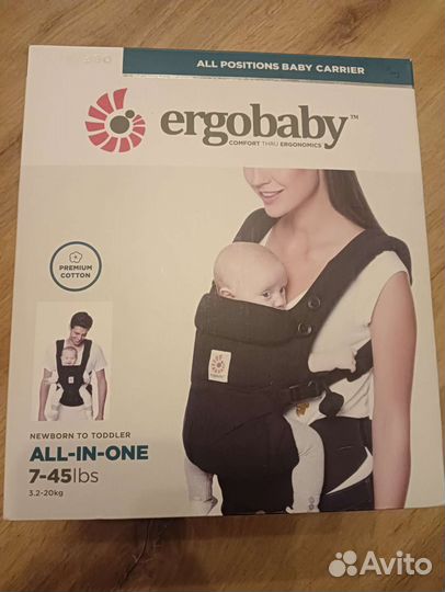 Рюкзак переноска кенгуру ergobaby omni 360