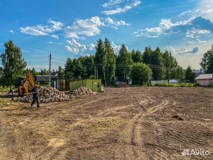 Расчистка участка Благоустройство Вывоз мусора