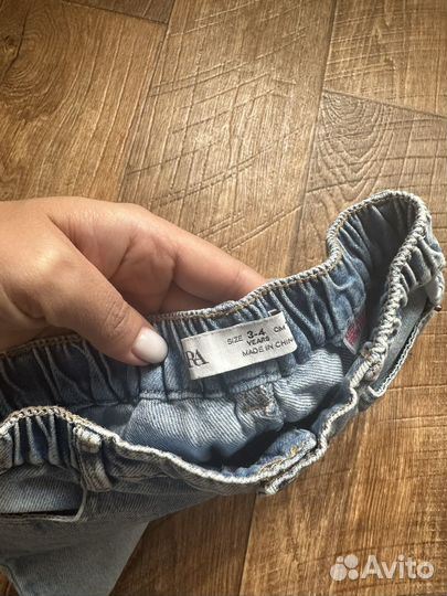 Шорты Zara джинсовые на мальчика 3-4 года
