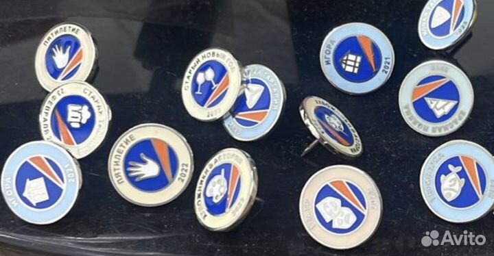 Изготавление значков, медалей, фурнитуры