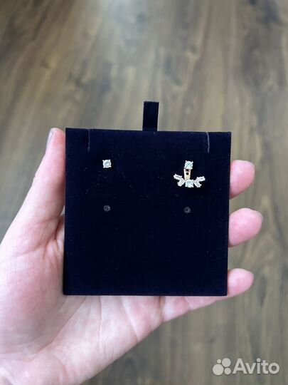 Серебряные серьги