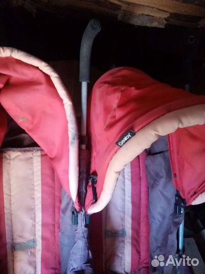 Коляска для двойни