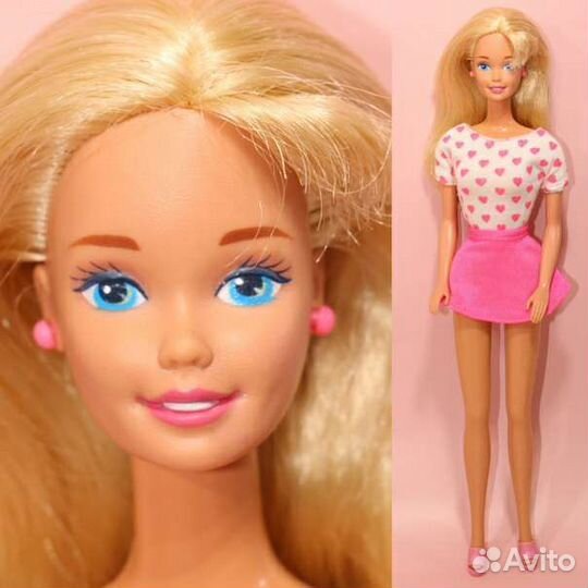 Pretty Hearts Barbie 1995