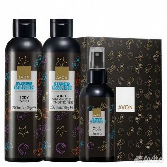 Набор для мальчиков Супер Геймер 3 продукта Avon