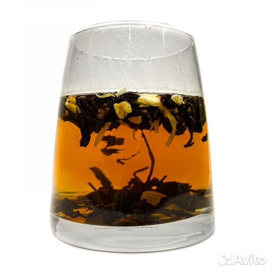 Чай Пуэр Шу Сочный мандарин, рассыпной листовой