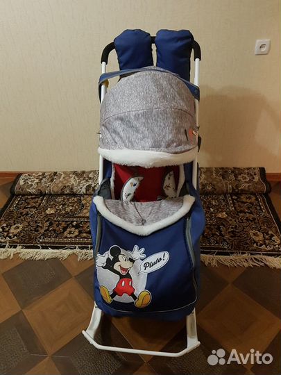 Коляска санки