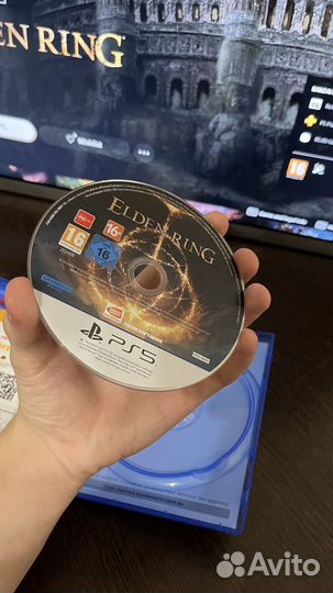 Elden Ring ps5 диск