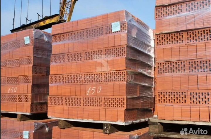 Кирпич облицовочный от 20м3 доставка