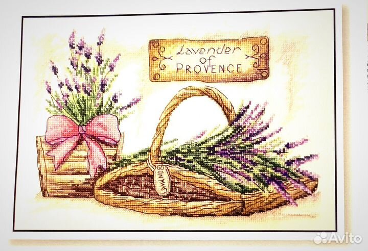 Вышивка крестом.Остатки набора