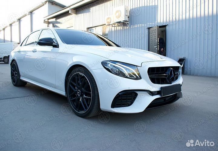 Бампер передний 63 amg mercedes 213 до рестайлинга