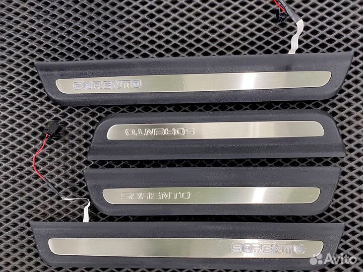 Накладки порогов Kia Sorento Prime3